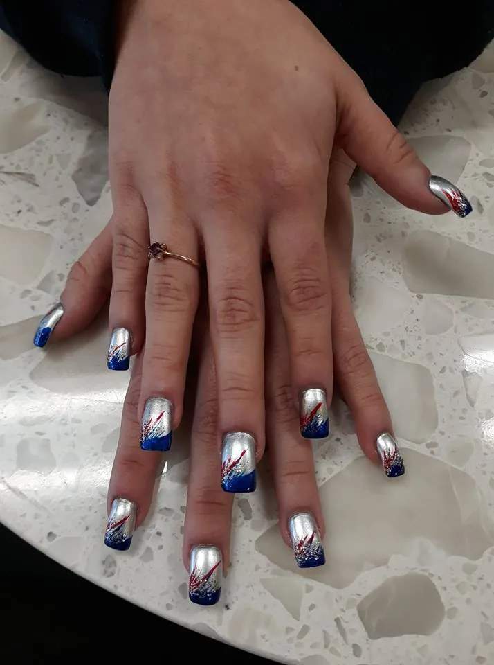 Acrylic nail design Best Nails Spalon